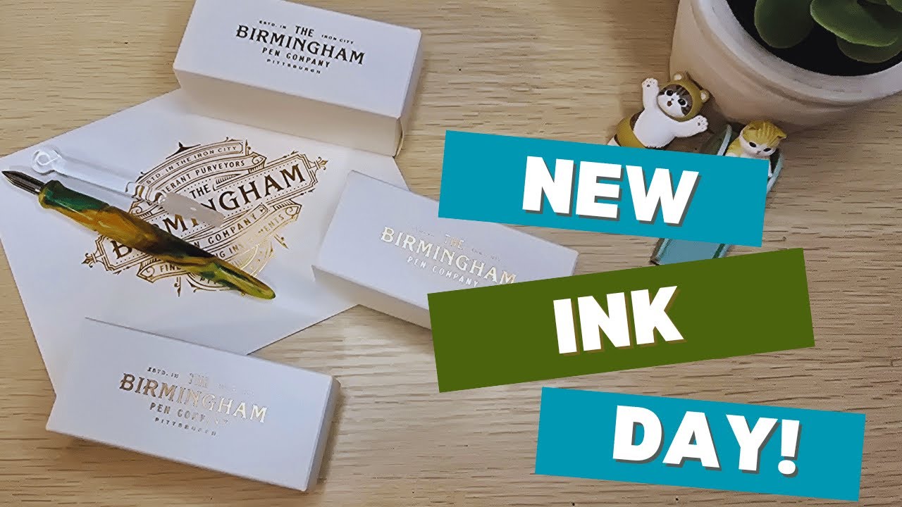 New Ink Day New Ink Day! - YouTube