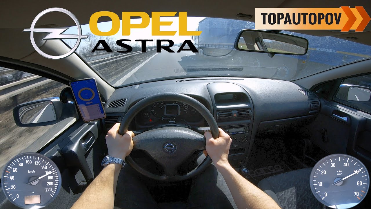 2001 Opel Astra G 1.2 16V (55kW) |83| 4K60 TEST DRIVE - EXHAUST, ACCELERATION & ENGINE |TopAutoPOV