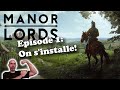 Manor lords early access  on installe notre village