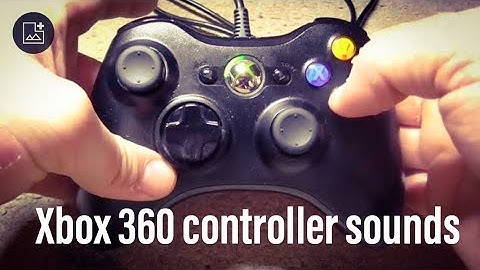 XBOX 360 Controller Sounds | ASMR