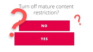 Funimation tutorial for turning mature content restrictions off.