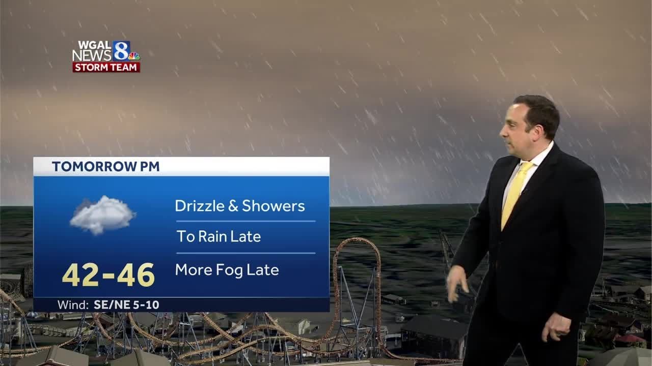Impact: Dense Fog, Rain Linger Into Thursday Morning - YouTube