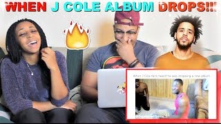 RDCworld1 "When J Cole Fans Heard He Was Dropping A New Album" Reaction!!!