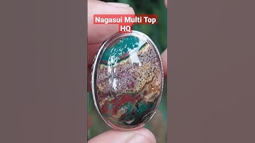 Batu Akik Nagasui Multicolor Top HQ Mantap #batuakik #nagasui #shorts