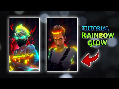 How To Make Rainbow Glow Effect In AlightMotion || Tutorial || DTH EYE EDITZ