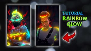 How To Make Rainbow Glow Effect In AlightMotion || Tutorial || DTH EYE EDITZ