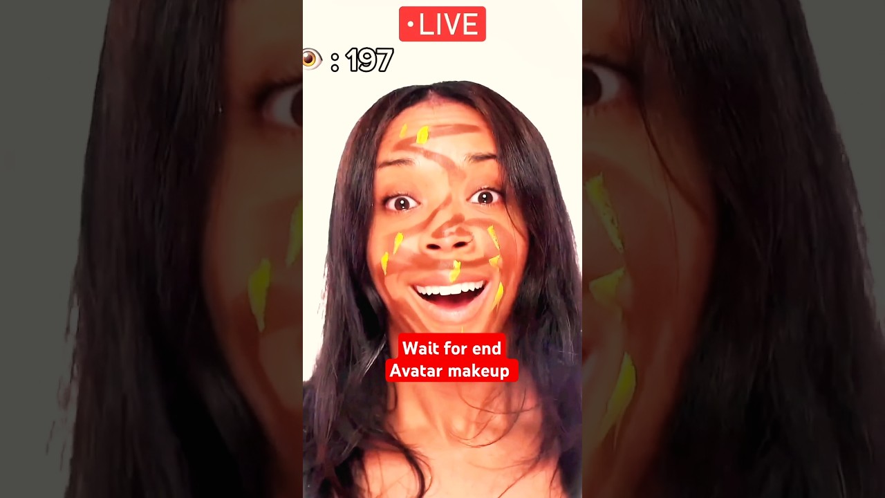 Dream Big,Never Quit?👈🙏Avatar makeup 🏆