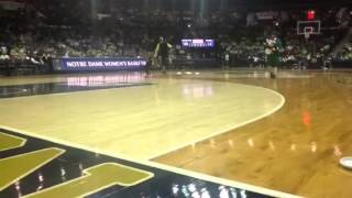 Notre Dame Basketball Halftime Show