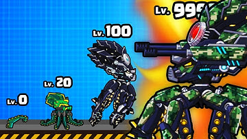 BUILDING the STRONGEST KRAKEN CYBORG in Transform Dino Robot - General Mobilization