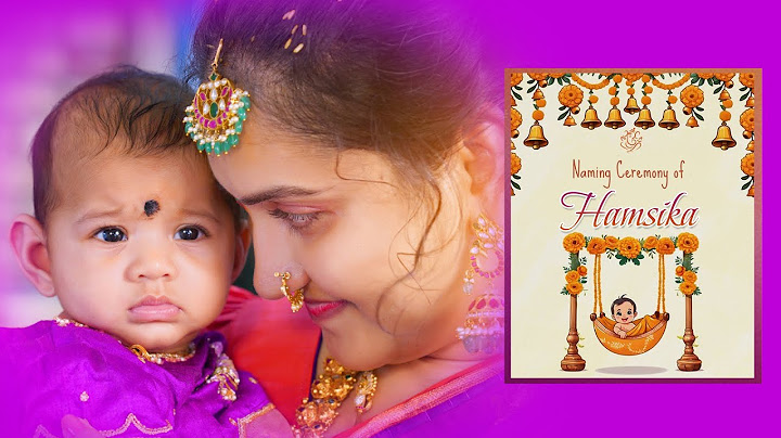 Naming Ceremony of Hamsika 👼🏼 | Namakaranam Veduka | Barasala Veduka | Candid video |Cinematic Video