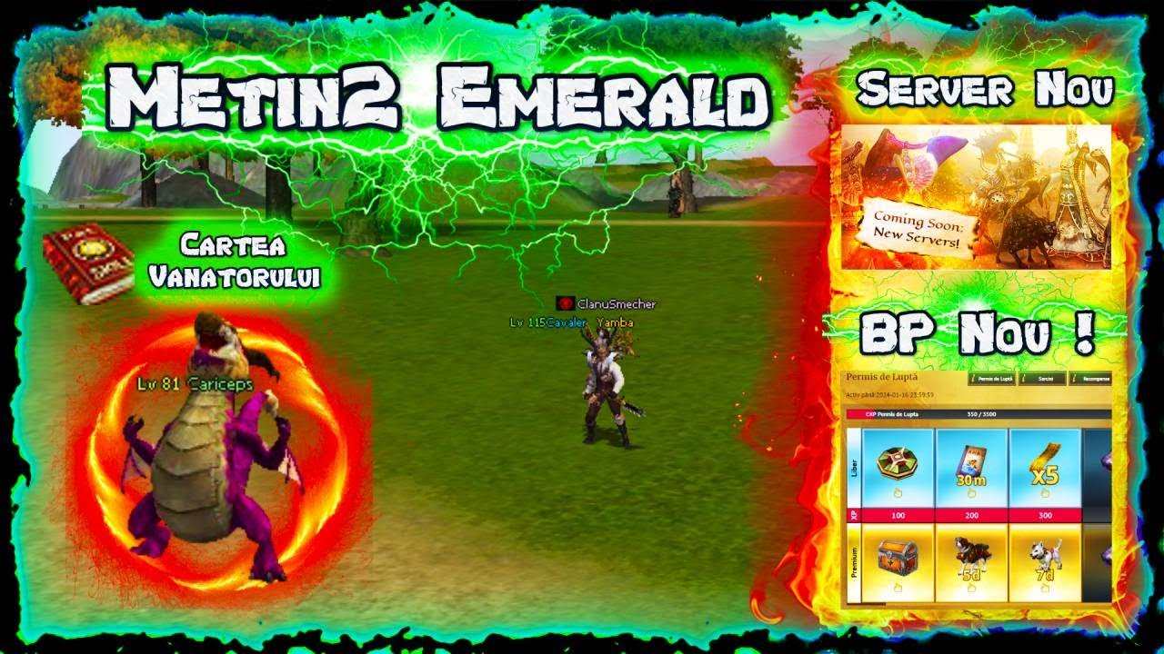 🍀Noul Battle-Pass si Server + Meley Evoluat!🍀: Ep.28 | Metin2 Emerald 