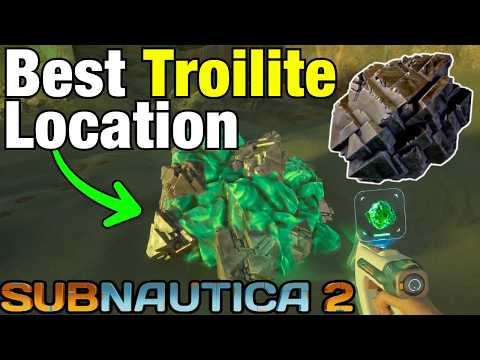Where to Find TROILITE Location in Subnautica 2