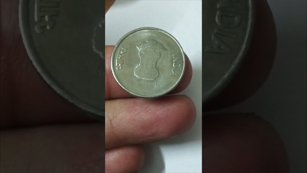 ₹2 AKAM coin * mark Hyderabad mint MULE coin 2022