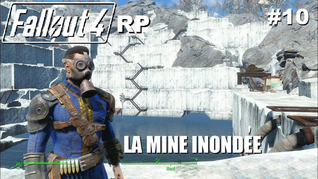 Fallout 4 Rp ☢ FALLOUT 4 RP | Walkthrough Roleplay #10 La mine inondée , ça va ...