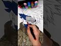 Colouring Kakashi — the most stylish hunk from Naruto 🔥🎨 #coloring