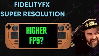 How to get better performance from your Steam Deck with FSR... it's magic!