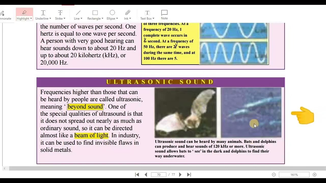 الدرس (4) من القراءة العلمية الصوت Sound