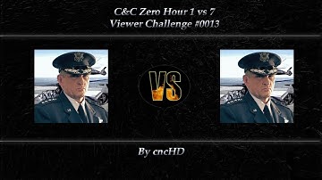 [C&C Zero Hour] 1vs7 - Viewer Challenge 013 - Airforce