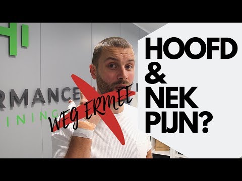 Hoofdpijn uit de nek? doe deze TEST!