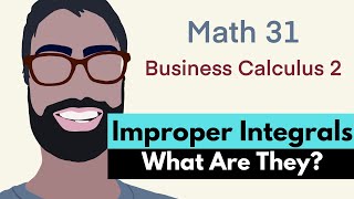 7.5 Improper Integrals--What are Improper Integrals? (Video 2) | Business Calculus 2