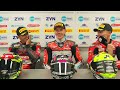ZYN BSB Race 1 podium reactions from the season finale at Brands Hatch