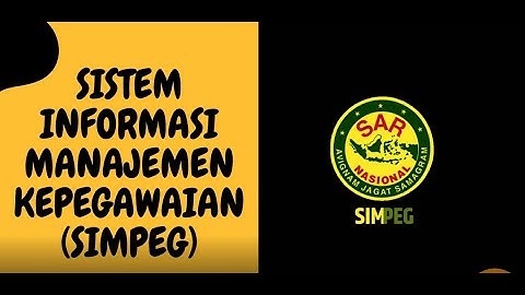 Tutorial Sistem Informasi Manajemen Kepegawaian (SIMPEG) Untuk Operator Kepegawaian