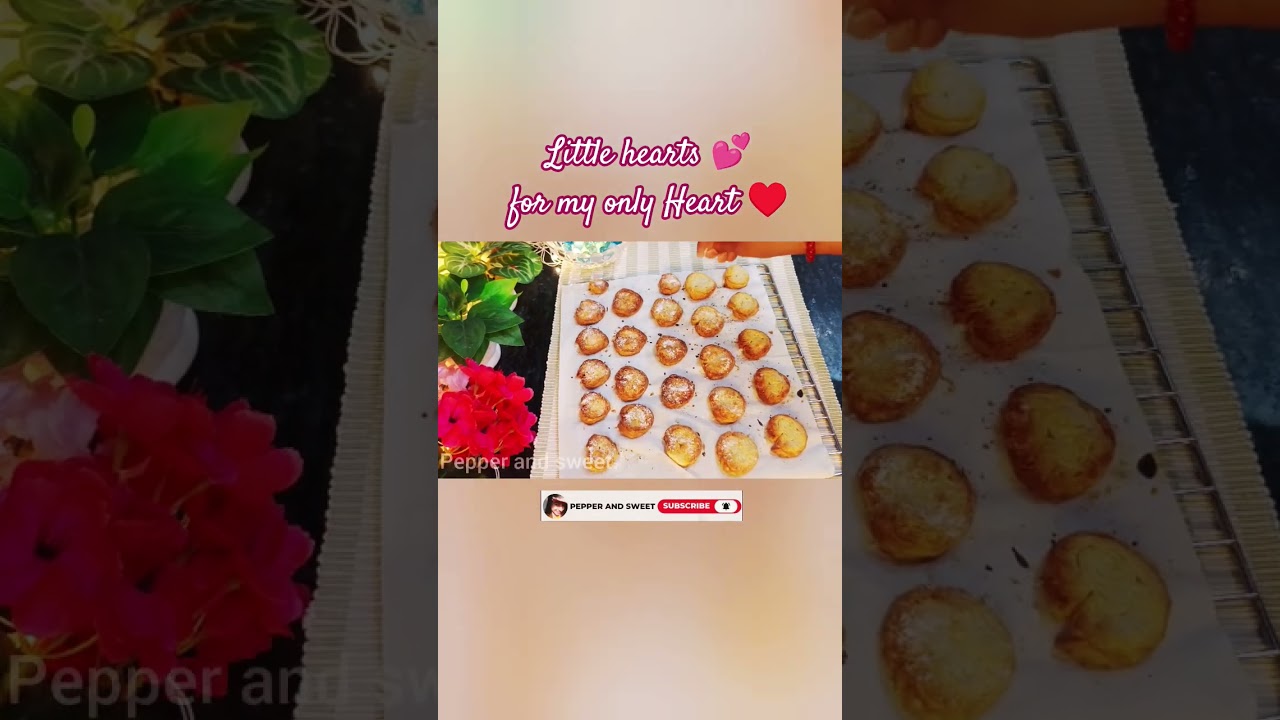 Little hearts 💕 for my only Heart ❤️ | French Palmier ☺️ 