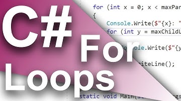 C# - For Loops