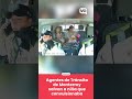 Agentes de Tránsito de Monterrey salvan a niña que convulsionaba