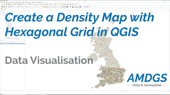 Create Density Maps with a Hexagonal Grid in QGIS