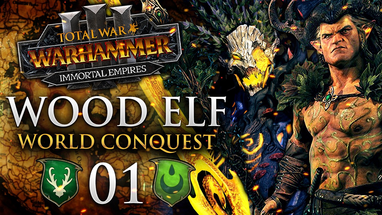 WHAT IF WOOD ELVES CONQUERED THE WORLD IN TOTAL WAR: WARHAMMER 3?!