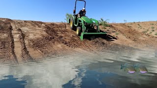 Building a Backyard Bass Pond!! (TIMELAPSE)