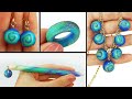 DIY Polymer Clay + resin Tutorial DIY Ideas from Epoxy RESIN Resin art | Resin jewelry