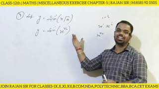 Miscellaneous Exercise chapter 5 class 12 maths