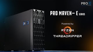 Custom #amd #threadripper PRO Workstation - Rendering Beast | KeyShot, VRay | Pro Maven E Series