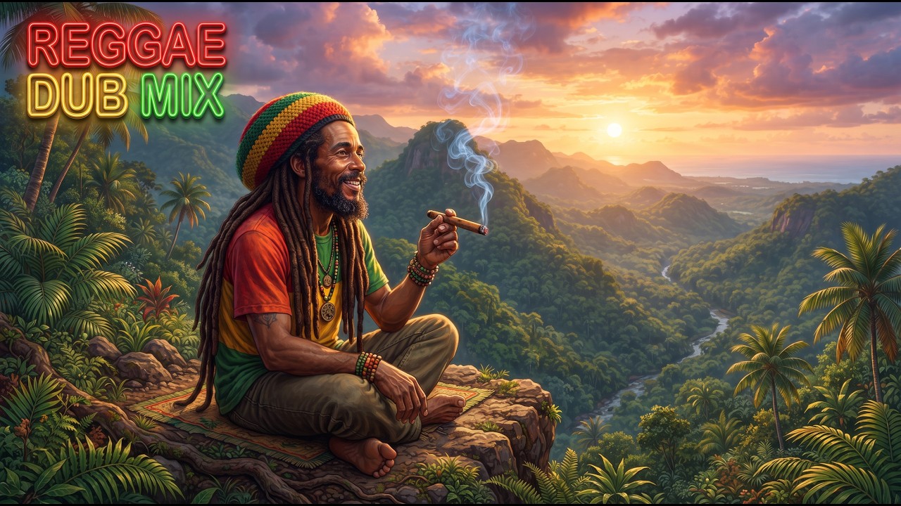 Roots Reggae Dub Mix 2026 🌴 | Rasta Sunset Vibes 🌅 | Relaxing