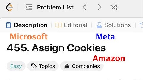Assign Cookies 455 LeetCode Solution Python Explanation #leetcode #coding #interview #fang #python