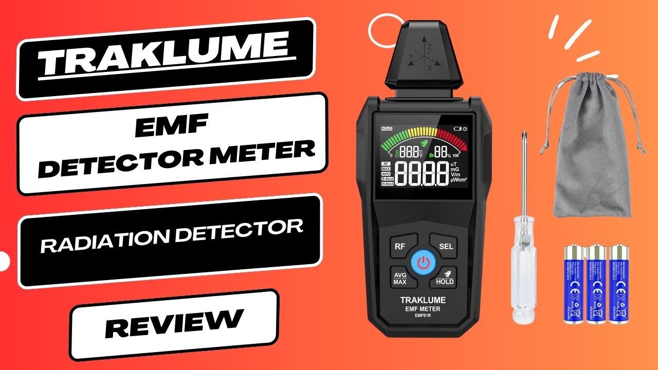 TRAKLUME EMF Detector Meter Radiation Detector Review | 5-in-1 Radiation & Ghost Hunting Meter