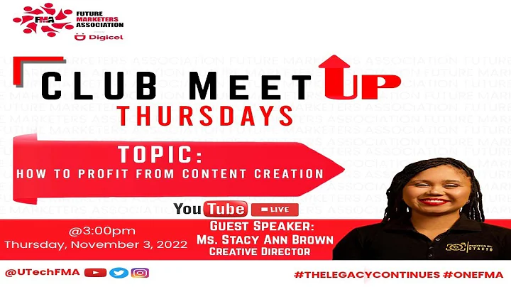 Utech FMA Club Meet Up ft. Ms. Stacy Ann Brown