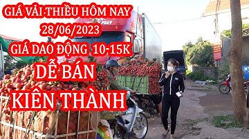 Giá Vải Hôm Nay Dễ Bán Kiên Thành Lục Ngạn Bắc Giang