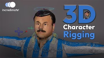 3D Rigging character | Incredimate studio | Male character rigging