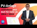 Liebhaberei bei mehr als 10kW / 30kW, Photovoltaikanlage / PV-Anlage, Steuerberater Stefan Mücke
