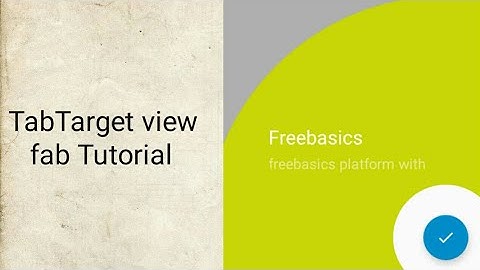 Tabtarget View fab tutorial ||Sketchware||