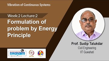 Lec 6: Formulation of problem by Energy Principle