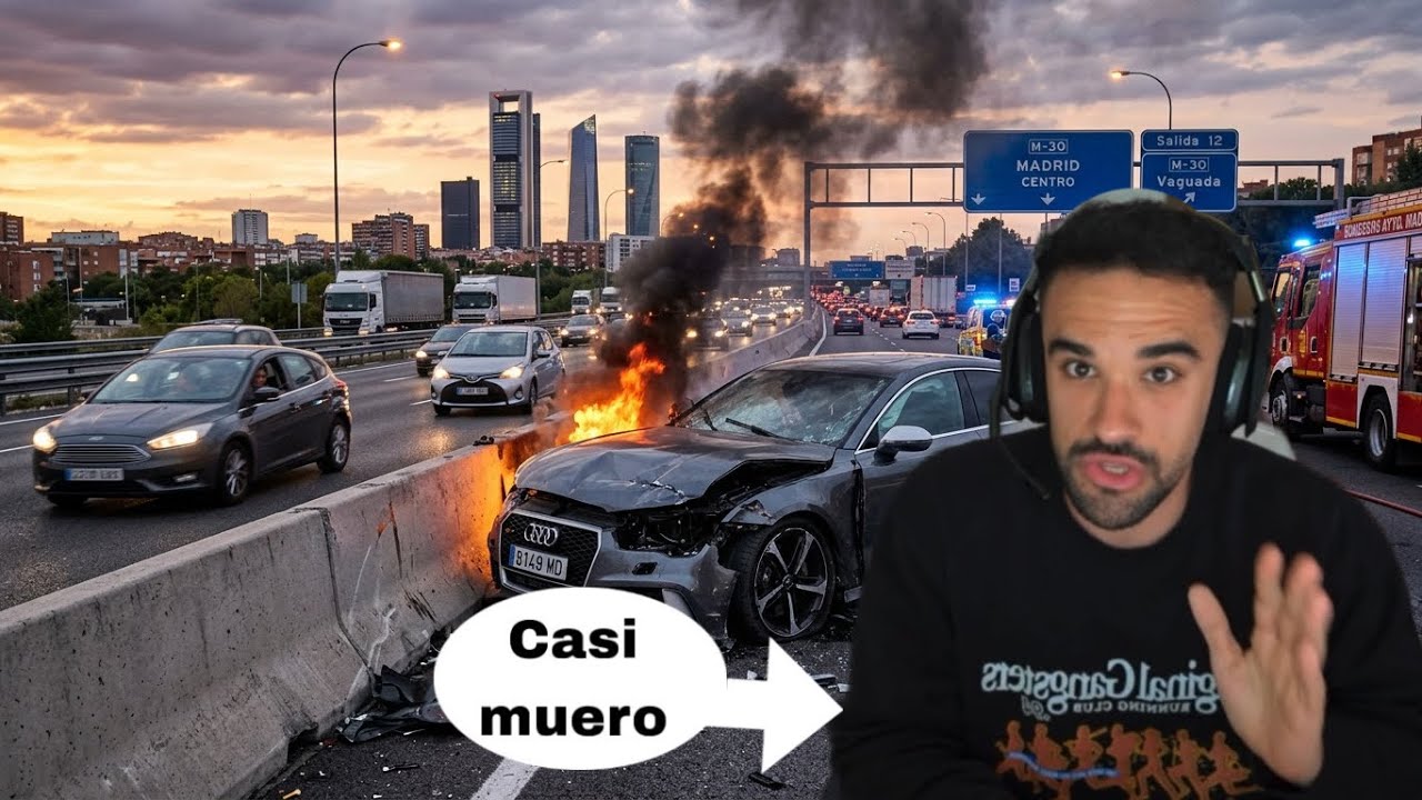ILLOJUAN habla DE SU casi ACCIDENTE de COCHE