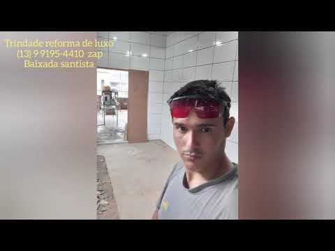 Quebra e remoção de parede com pedreiro em Trindade