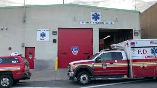 Emergency Vehicles In A Emergency Station New york