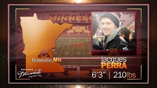 Jacques Perra Highlights: 2014 Gopher Football Singing Day