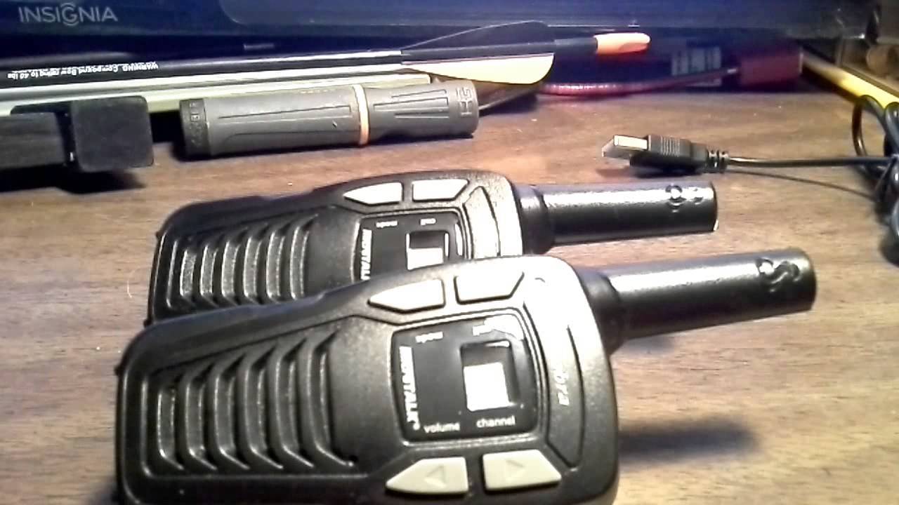 Testing Cobra MicroTalk 2 Way Radios Bug Out Bag Walkie Talkies USB