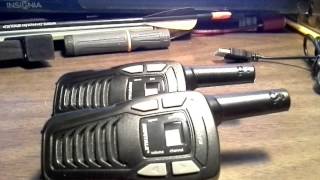 Testing Cobra MicroTalk 2 Way Radios Bug Out Bag Walkie Talkies USB Rechargable